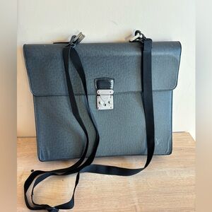 Authentic Louis Vuitton leather briefcase